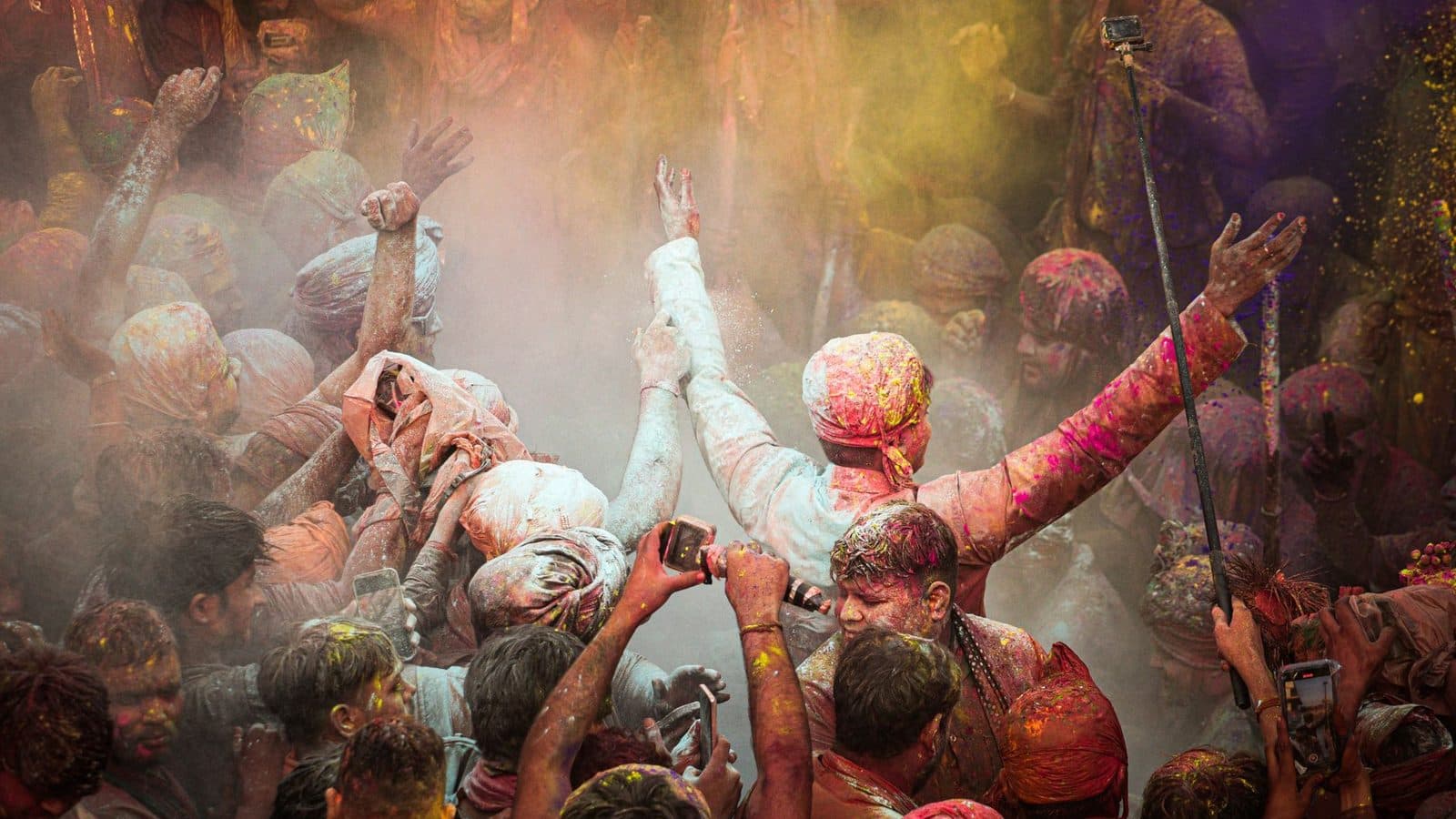 Barsana Holi celebration