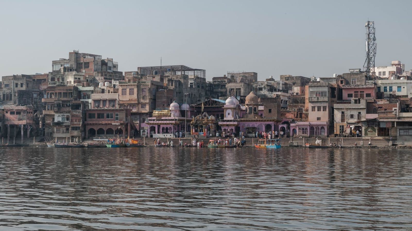 Mathura ghat Yamuna